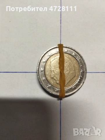 2евро Белгия грешен център , снимка 4 - Нумизматика и бонистика - 53380521