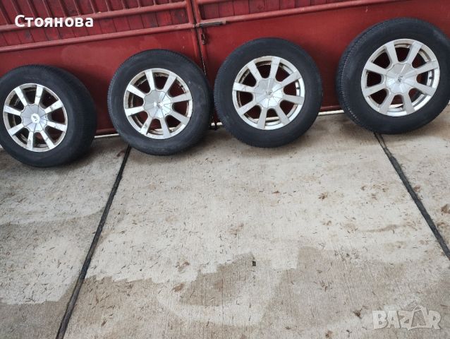 комплект летни гуми с лети джанти, снимка 2 - Гуми и джанти - 45248188