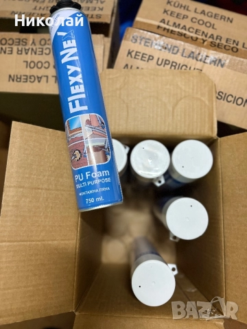 Пистолетна пяна за лепене 6 бр.