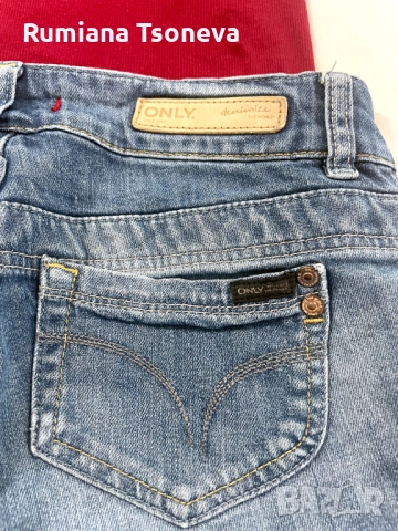 Дамски къси дънки Only - размер XS, снимка 4 - Дънки - 53665933