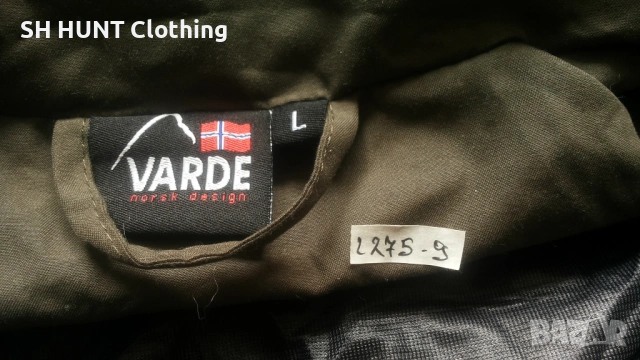 VARDE Norsk Design Waterproof Jacket размер M / L за лов риболов яке водонепромокаемо - 2577, снимка 12 - Екипировка - 54258853