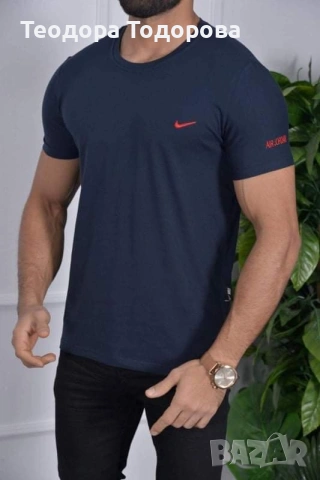 Мъжки памучни тениски Nike, снимка 2 - Тениски - 54135460