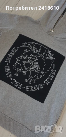 Diesel   Hoodie Cotton Mens Size / L  ОРИГИНАЛ! Мъжки Суичър