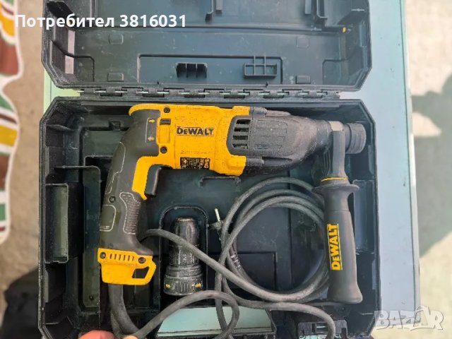 Висококачествен перфоратор DeWalt D25133-QS, снимка 2 - Винтоверти - 46977831