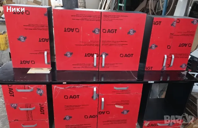 Кухня Мдф Червено гланц, снимка 1