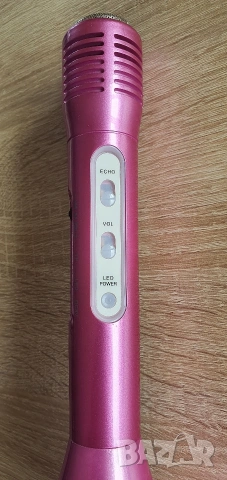 Микрофон Mi-Mic РОЗОВ , снимка 2 - Микрофони - 53473847