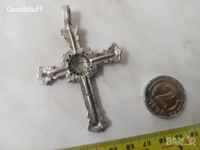 Стар Кръст етно, фигурален, релефен

, снимка 5 - Антикварни и старинни предмети - 45673019