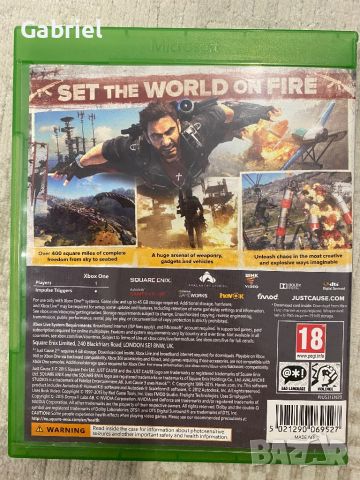 Just Cause 3 Xbox One, снимка 3 - Игри за Xbox - 46017576