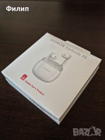 Безжични слушалки Honor Earbuds X6 с гаранция., снимка 1