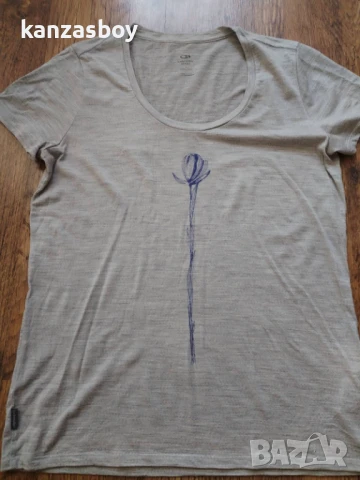 icebreaker - страхотна дамска тениска L, снимка 4 - Тениски - 51339941