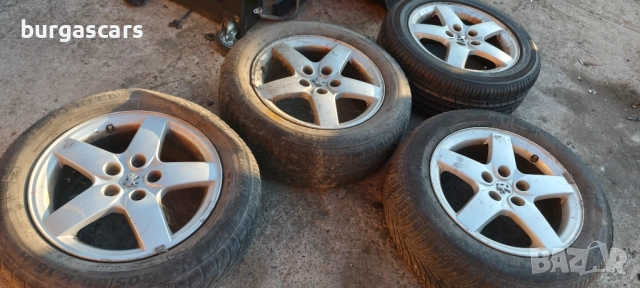 Алуминиеви джанти Peugeot 407 -300лв, снимка 6 - Части - 52121062