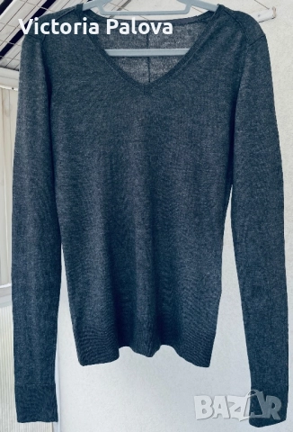 Елегантен тънък пуловер HALLHUBER Германия, снимка 2 - Блузи с дълъг ръкав и пуловери - 52232552