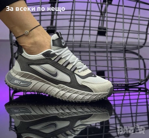 Nike Just du it Дамски Маратонки С Кутия👟Дамски Спортни Обувки Тъмно Сиво и в Черно Код S108, снимка 2 - Маратонки - 52417699