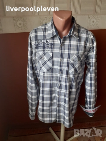 👉Camp David Original L ефектна, снимка 5 - Ризи - 53491036