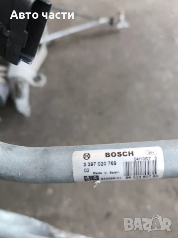 Механизъм чистачки с моторче за Peugeot 207 208 3397020769 9650380780 0390241540, снимка 2 - Части - 50829643