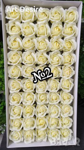 Сапунени рози , снимка 2 - Изкуствени цветя - 46398453