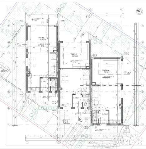 Продава редова къща в Киноцетъра 3, снимка 2 - Къщи - 47673124