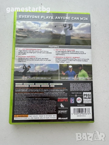 Tiger Woods PGA TOUR 09 за Xbox 360 , снимка 2 - Игри за Xbox - 54113309