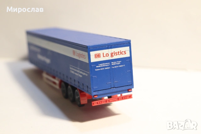 WIKING H0 1/87 РЕМАРКЕ КАМИОН МОДЕЛ ИГРАЧКА КОЛИЧКА, снимка 2 - Колекции - 53016642