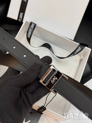 Колан+сертификат+торбичка ysl saint laurent , снимка 4 - Колани - 51960506