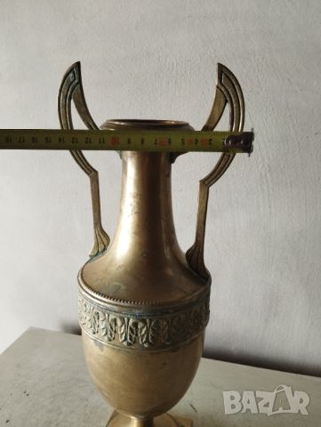 Стара ваза арт нуво, снимка 3 - Антикварни и старинни предмети - 45693514