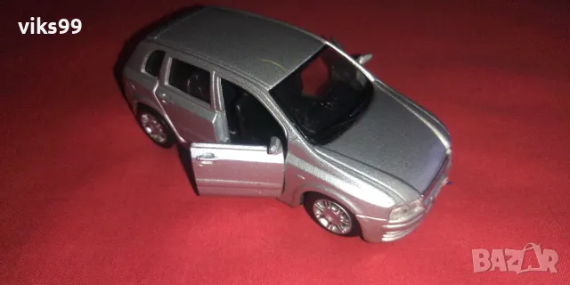 Метална количка FIAT STILO MAISTO - Мащаб 1:38, снимка 5 - Колекции - 48570969