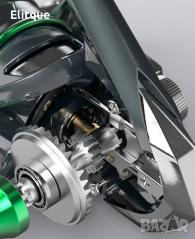 Макара за спининг с метална шпула и стоп лагер Osako, снимка 4 - Макари - 52862587