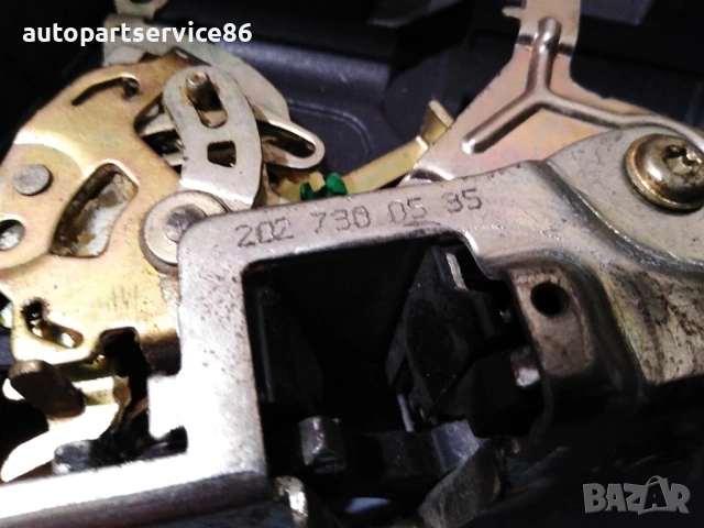 Механизъм за заключване задна лява врата за Mercedes E Class W210 (1998) 2027300535, снимка 2 - Части - 54042180