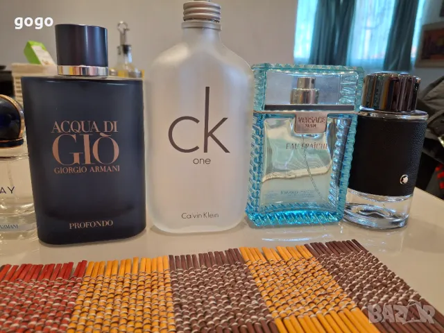 Шишета от оригинални,маркови парфюми.