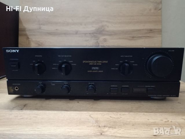 Sony ta f270, снимка 2 - Ресийвъри, усилватели, смесителни пултове - 45210415