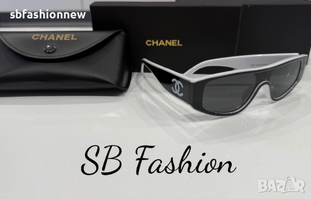 Chanel черно бели очила, снимка 10 - Слънчеви и диоптрични очила - 53974246