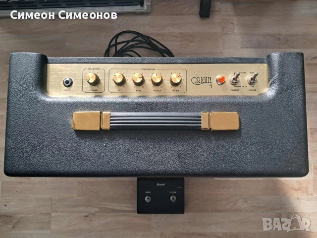 Лампов усилвател за китара Marshall Origin 5C, снимка 3 - Други - 52259045