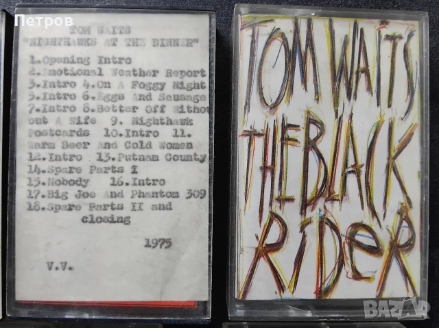 15 бр. албуми на касетки на Том Уейтс , снимка 6 - Аудио касети - 53095311