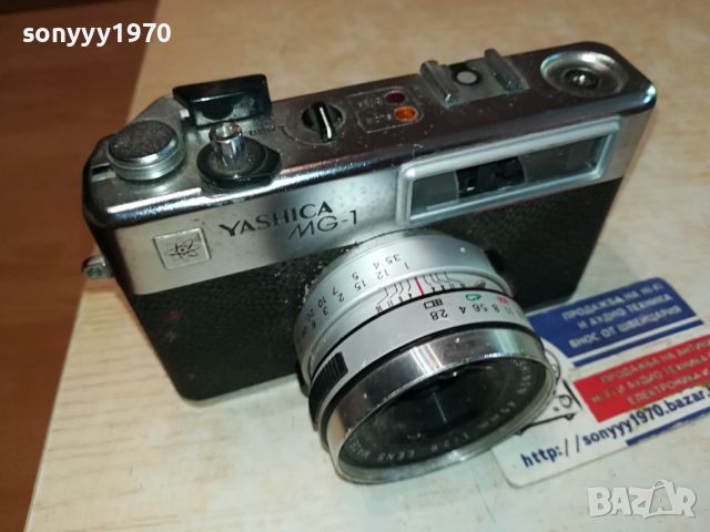 YASHICA MG-1 MADE IN JAPAN-ВНОС GERMANY 1204241054, снимка 8 - Фотоапарати - 45233963