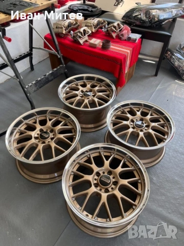 Джанти с гуми! ASA Revolution by BBS, снимка 2 - Гуми и джанти - 53748655