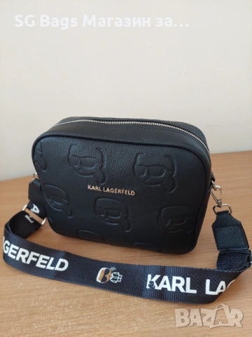 Karl lagerfeld дамска чанта през рамо код 226, снимка 13 - Чанти - 40691751