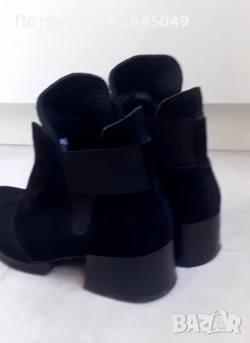 Дамски боти - 37 номер (естествен велур), снимка 9 - Дамски боти - 50848345