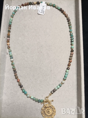 Дамско колие от яспис , снимка 3 - Колиета, медальони, синджири - 51949089