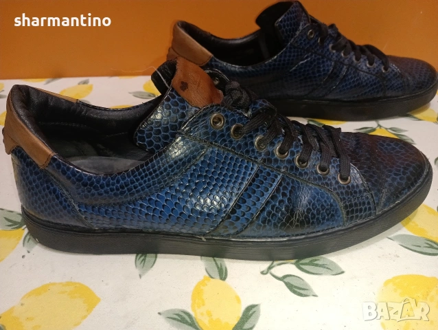 Invinci Italy сникърси N 46 кожени, снимка 2 - Маратонки - 53469798