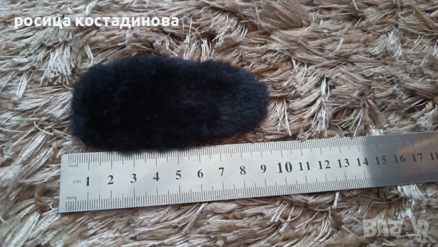 Дамски плюшени фиби за коса, снимка 4 - Аксесоари за коса - 50831646