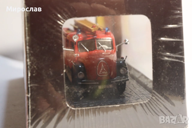 1/72?? ATLAS MAGIRUS ПОЖАРНА КАМИОН КОЛИЧКА МОДЕЛ, снимка 5 - Колекции - 53513051