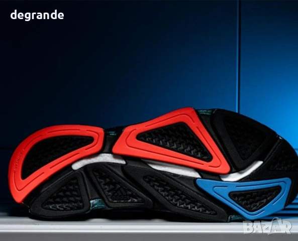 НАМАЛЕНИ Adidas X9000L4 Цвят- Черно и Синьо, снимка 4 - Маратонки - 53651428