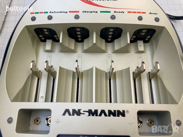 Зарядно/тестер за батерии ANSMANN Energy 8 profesional, снимка 4 - Друга електроника - 45535883