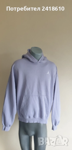 Jordan Cotton Hoodie Oversize Mens Size M   ОРИГИНАЛ! Мъжки Суитчър!, снимка 12 - Спортни дрехи, екипи - 52471390