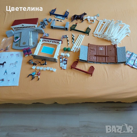 Schleich 42338 голямо конно състезание, снимка 5 - Колекции - 53078290