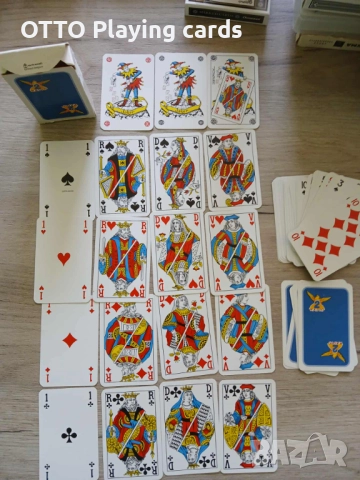Стари карти за игра, снимка 6 - Карти за игра - 51619489