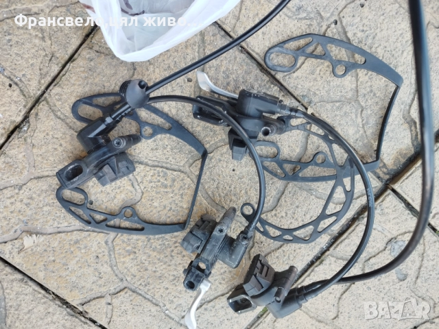 Хидравлични вибрейк спирачки за велосипед колело magura hs 11, снимка 2 - Части за велосипеди - 52752687