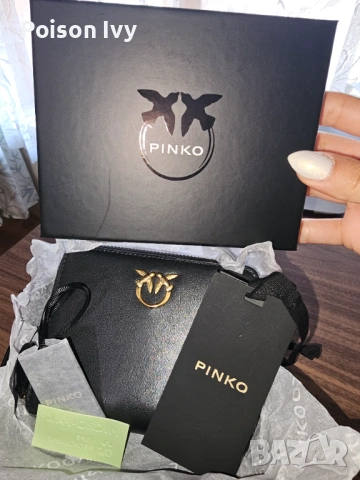 Pinko естествена кожа оригинално портмоне, снимка 9 - Портфейли, портмонета - 53868775
