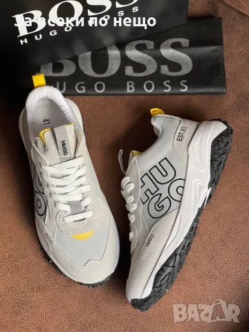 Мъжки маратонки Hugo Boss - Различни цветове Код D631, снимка 11 - Маратонки - 46890757