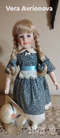 Порцеланова кукла Алберон 52 см., снимка 1 - Кукли - 45523653